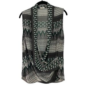 L’AGENCE Cowl Open Neckline Blouse Top Size 10